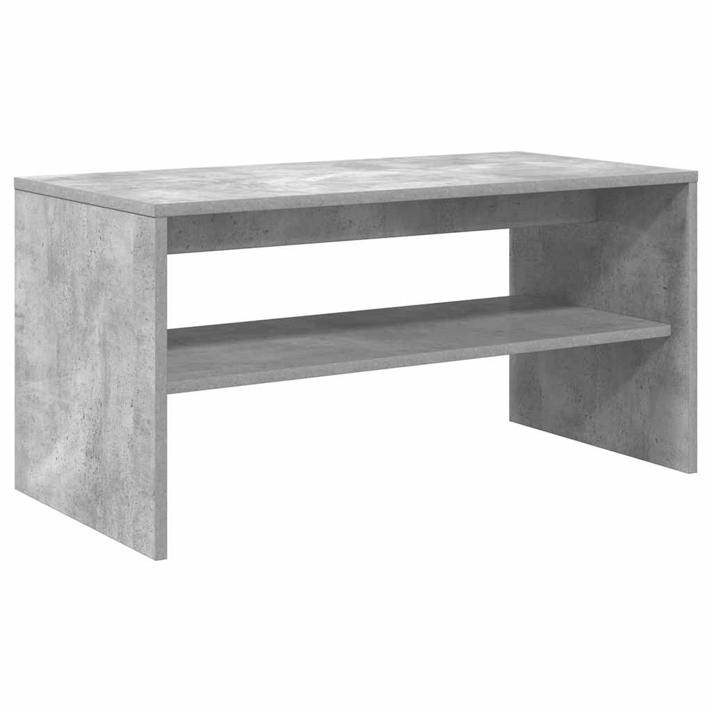 Comodă TV, gri beton, 80x40x40 cm, PAL GartenMobel Dekor