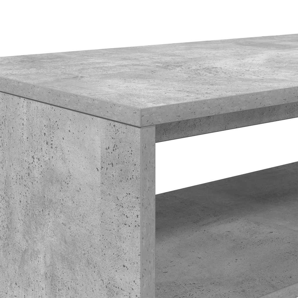 Comodă TV, gri beton, 80x40x40 cm, PAL GartenMobel Dekor