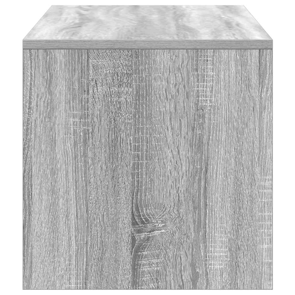 Comodă TV, gri sonoma, 100x40x40 cm, lemn compozit GartenMobel Dekor