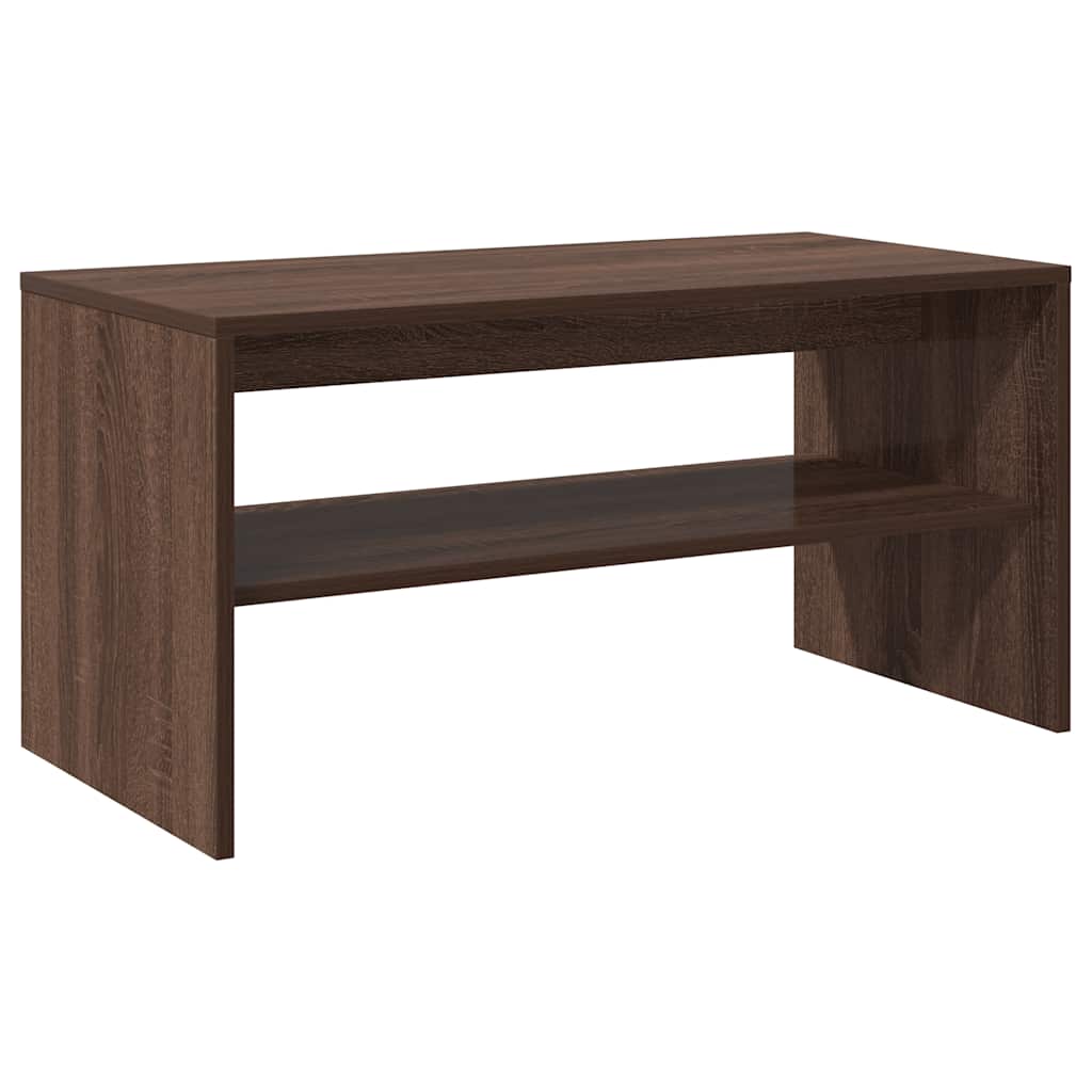 Comodă TV, stejar maro, 80x40x40 cm, lemn prelucrat GartenMobel Dekor