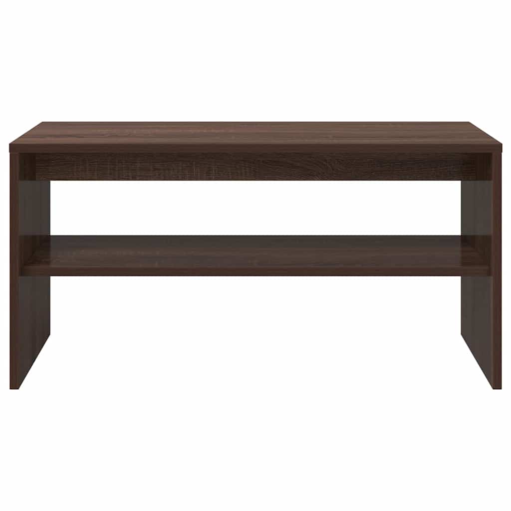 Comodă TV, stejar maro, 80x40x40 cm, lemn prelucrat GartenMobel Dekor
