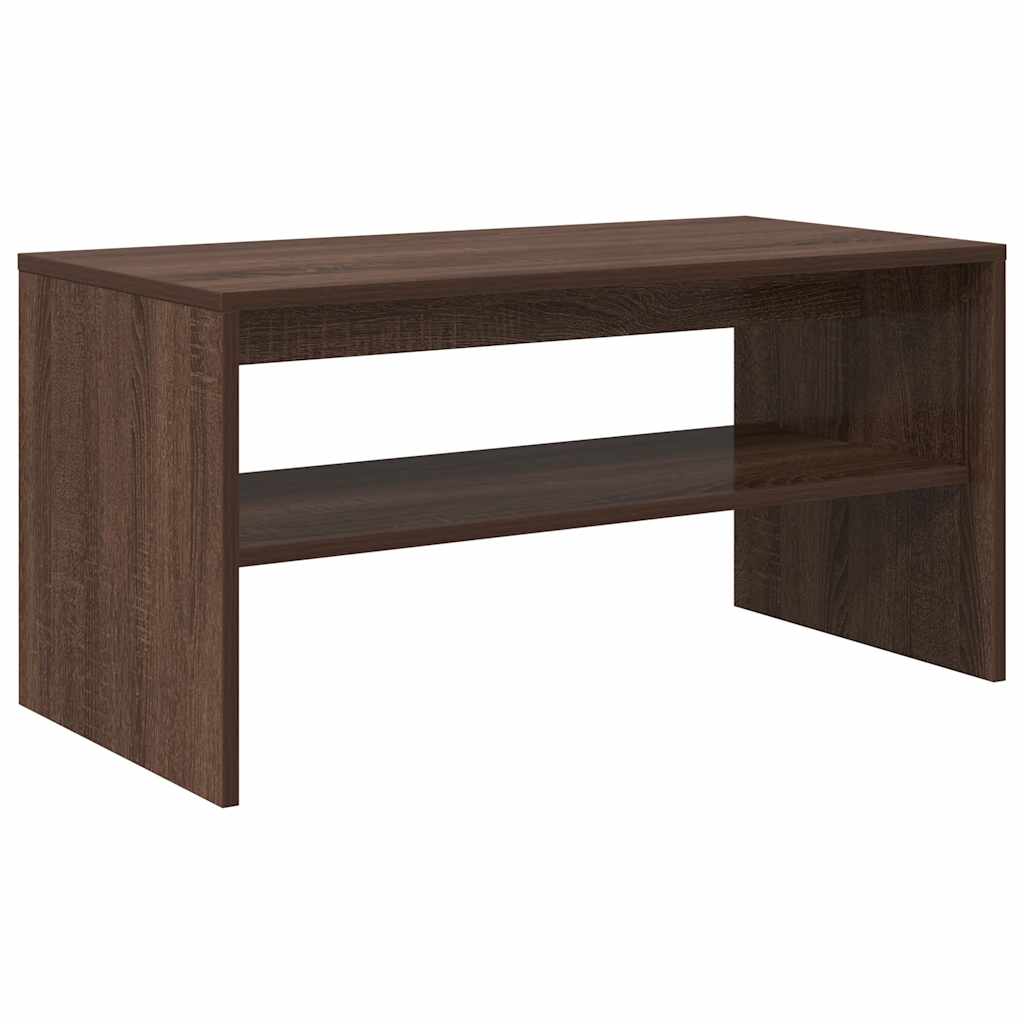 Comodă TV, stejar maro, 80x40x40 cm, lemn prelucrat GartenMobel Dekor