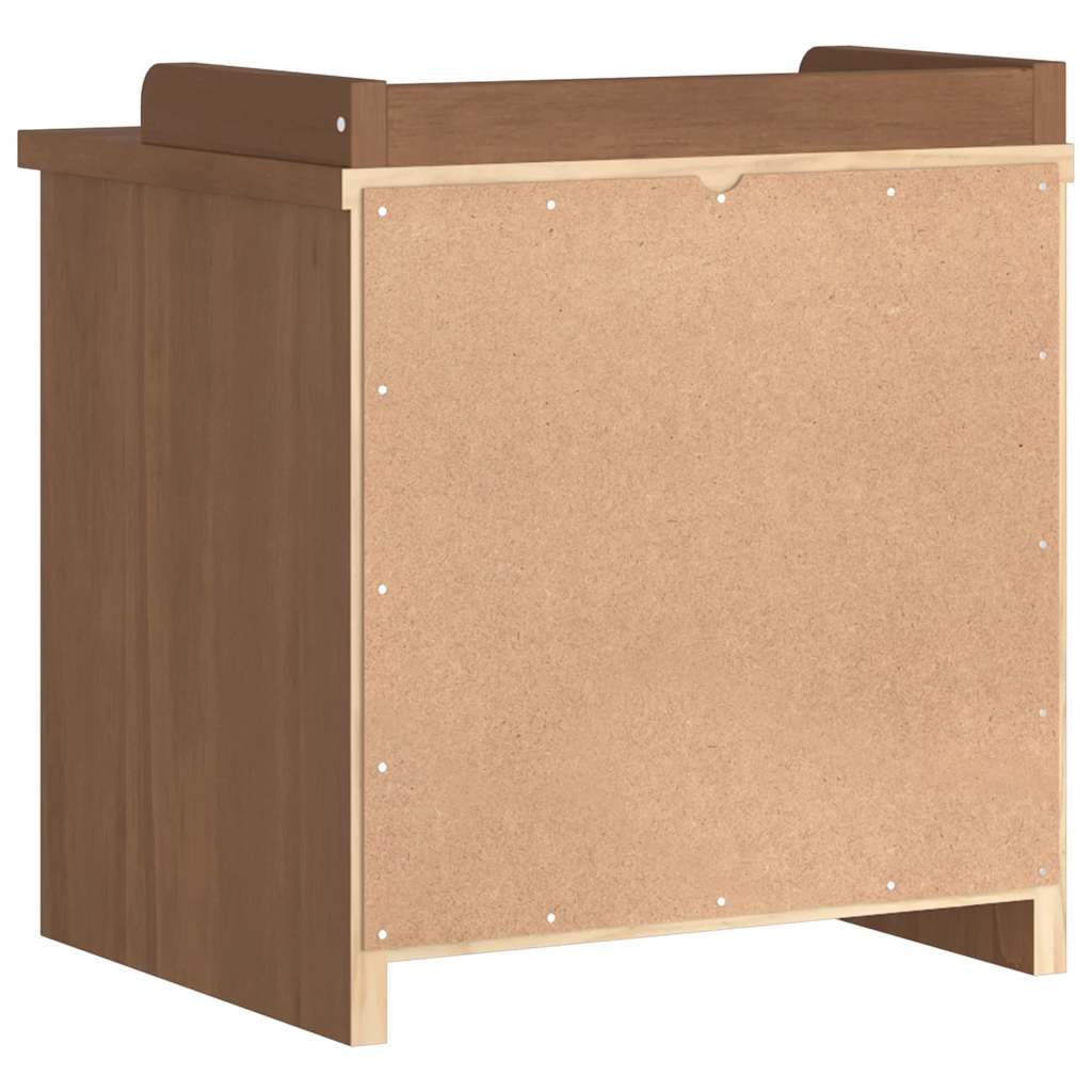 Bancă pentru hol „SANDNES” 45x40x50 cm din lemn masiv de pin GartenMobel Dekor