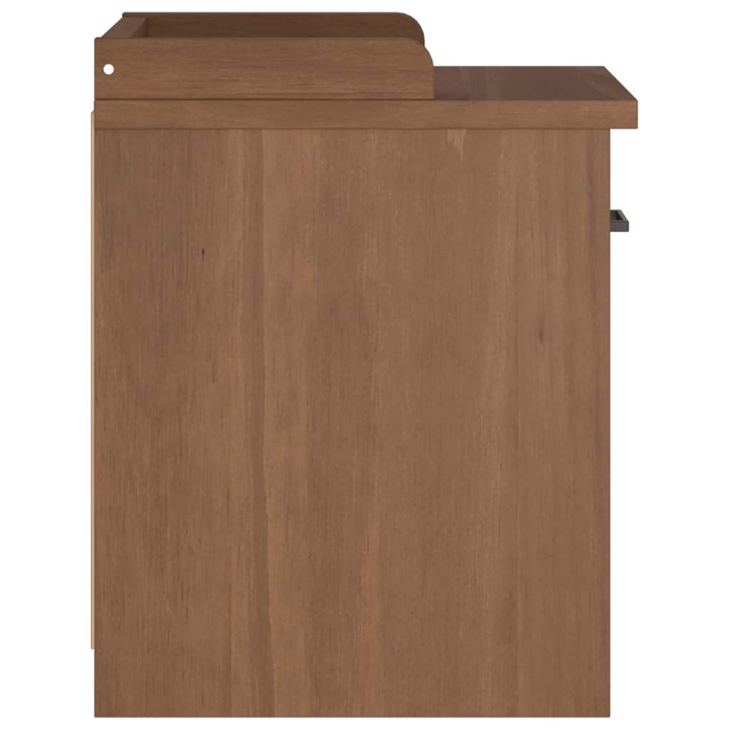 Bancă pentru hol „SANDNES” 45x40x50 cm din lemn masiv de pin GartenMobel Dekor