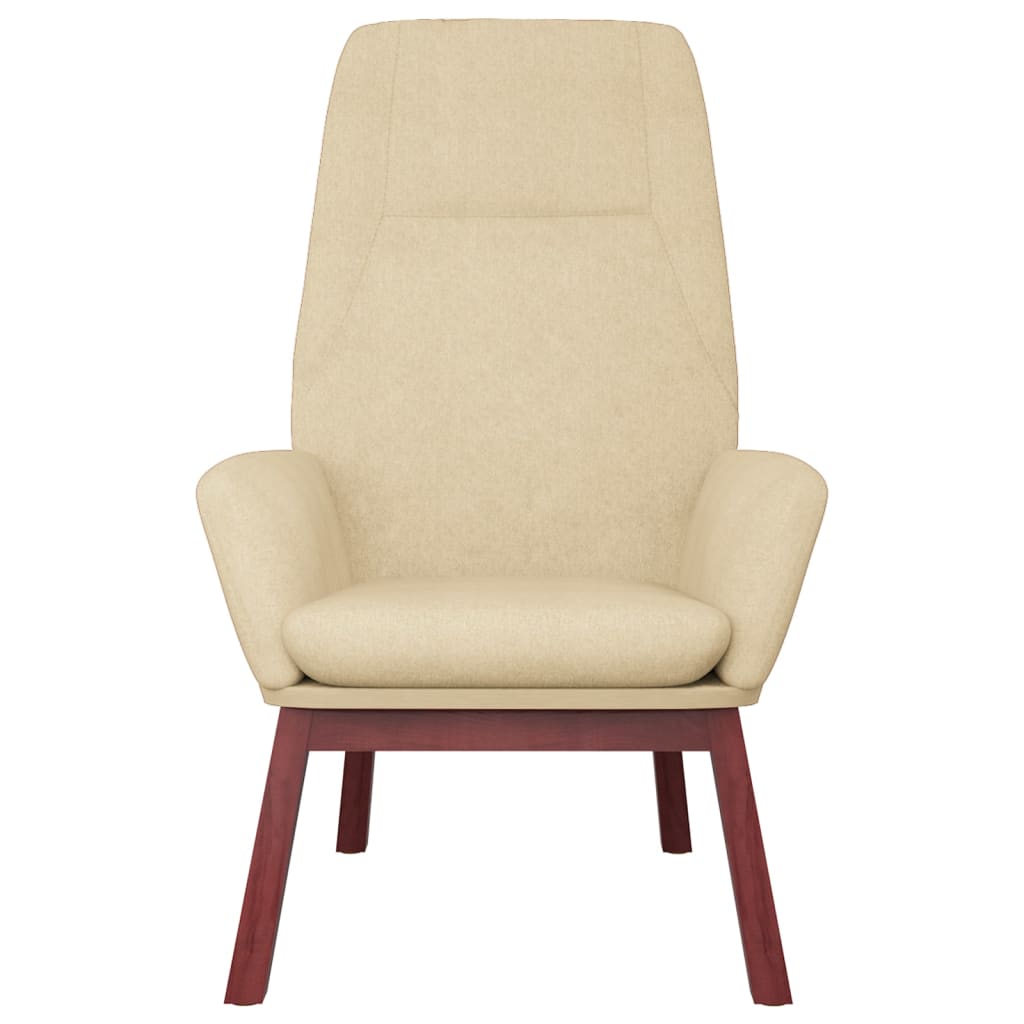 Scaun de relaxare, crem, material textil GartenMobel Dekor