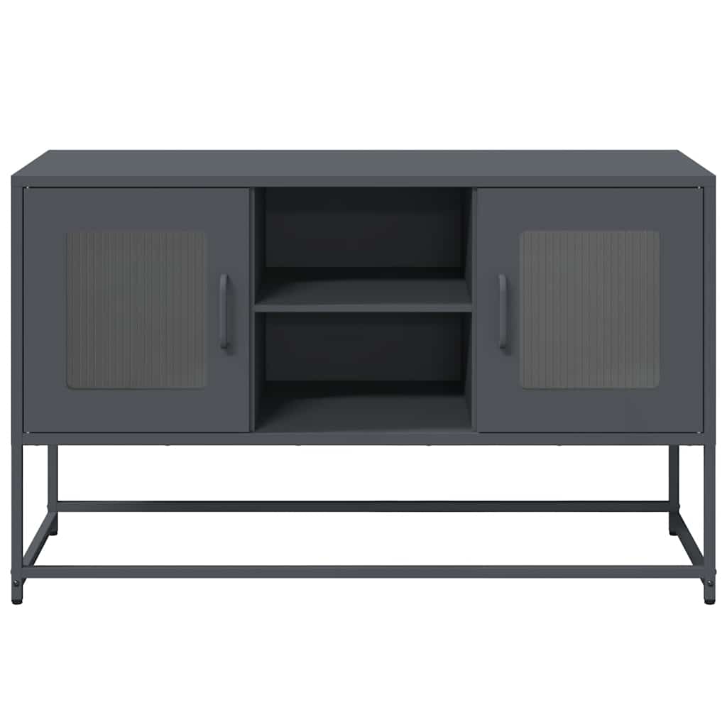 Dulap TV, antracit, 100,5x39x60,5 cm, oțel GartenMobel Dekor