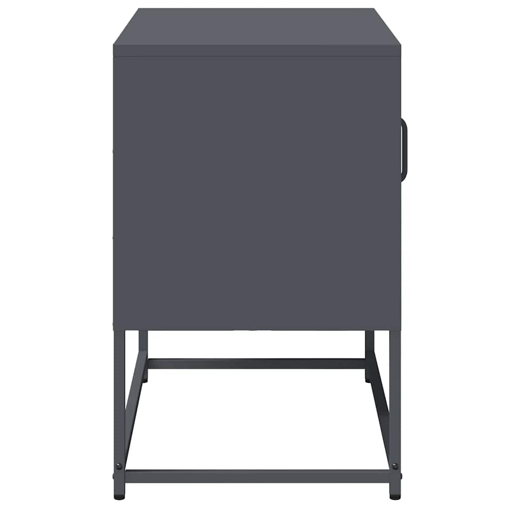 Dulap TV, antracit, 68x39x60,5 cm, oțel GartenMobel Dekor