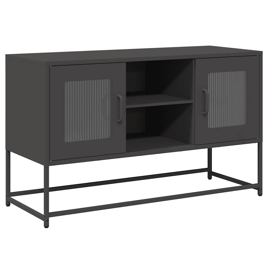 Dulap TV, negru, 68,5x39x60,5 cm, oțel GartenMobel Dekor