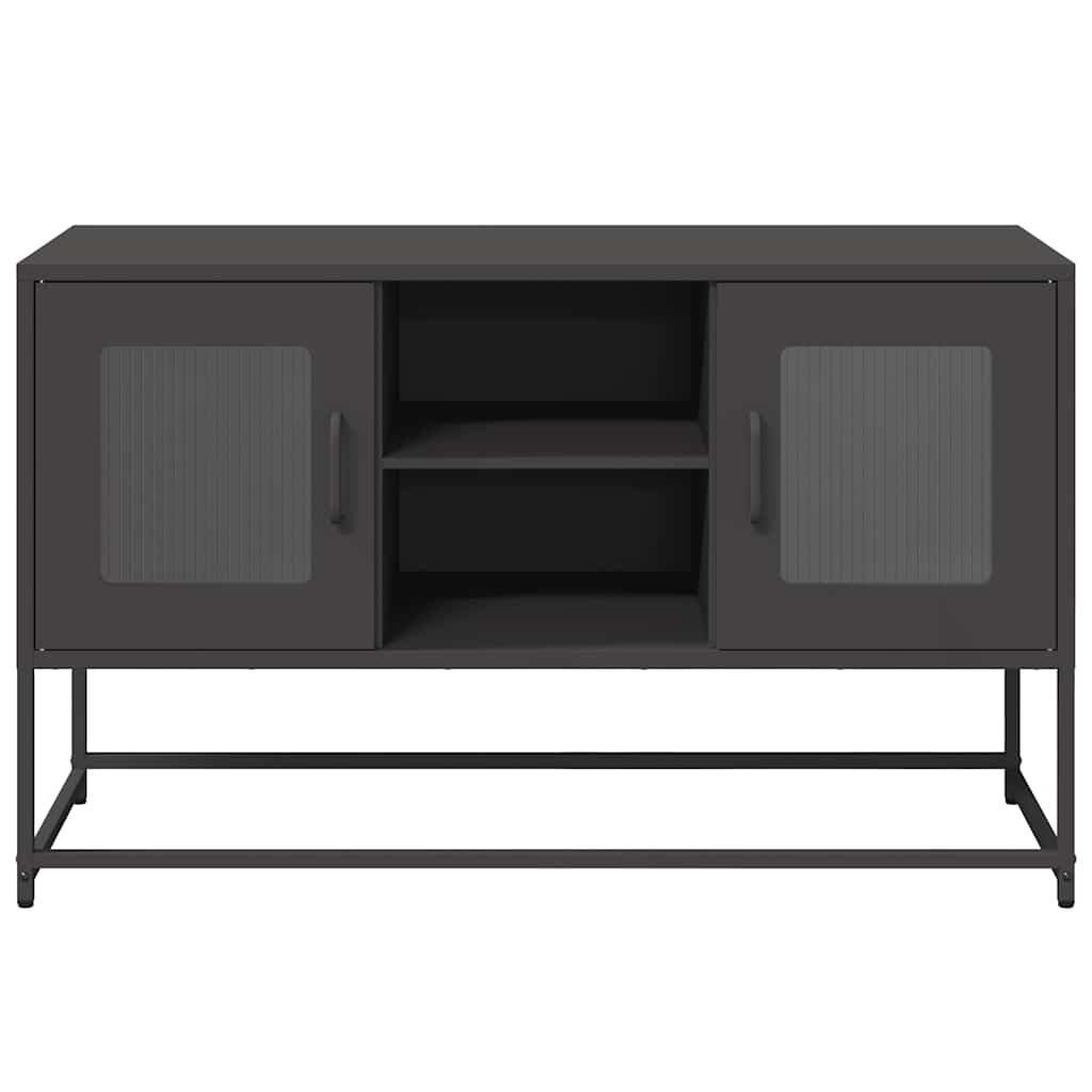 Dulap TV, negru, 68,5x39x60,5 cm, oțel GartenMobel Dekor