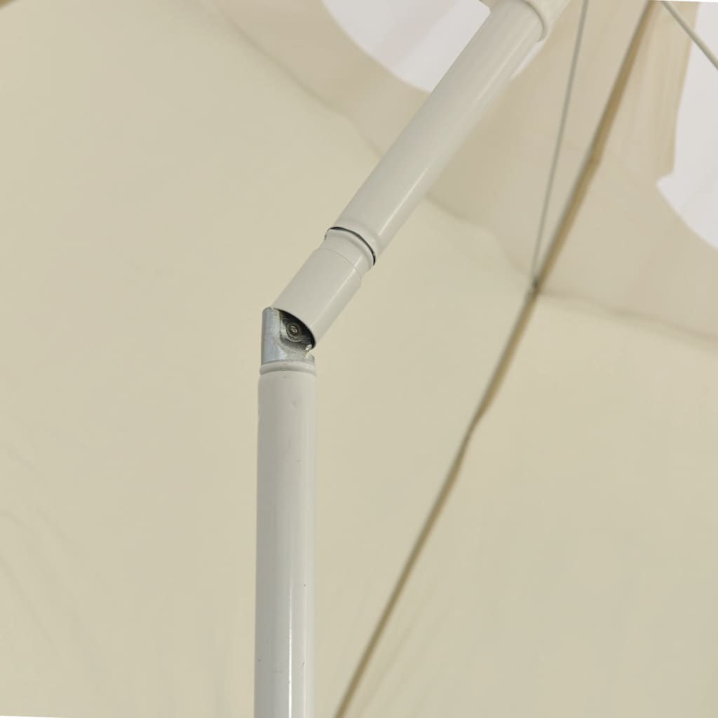 Umbrelă de soare de plajă, galben nisipiu, 300 cm GartenMobel Dekor