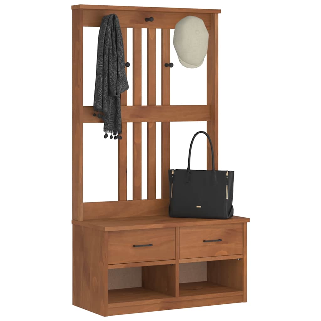 Arborele „SANDENS” 87x40x159,5 cm din lemn masiv de pin GartenMobel Dekor