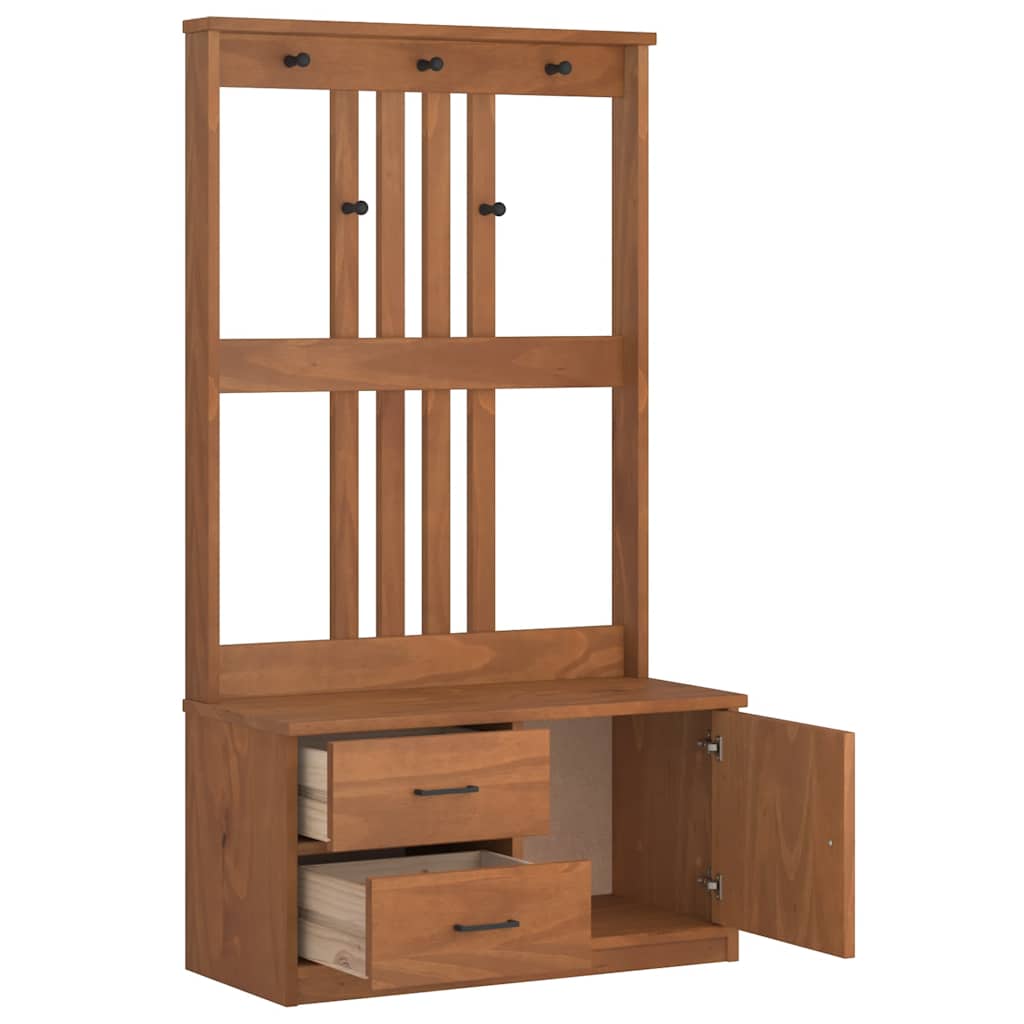 Arborele „SANDENS” 87x40x159,5 cm din lemn masiv de pin GartenMobel Dekor