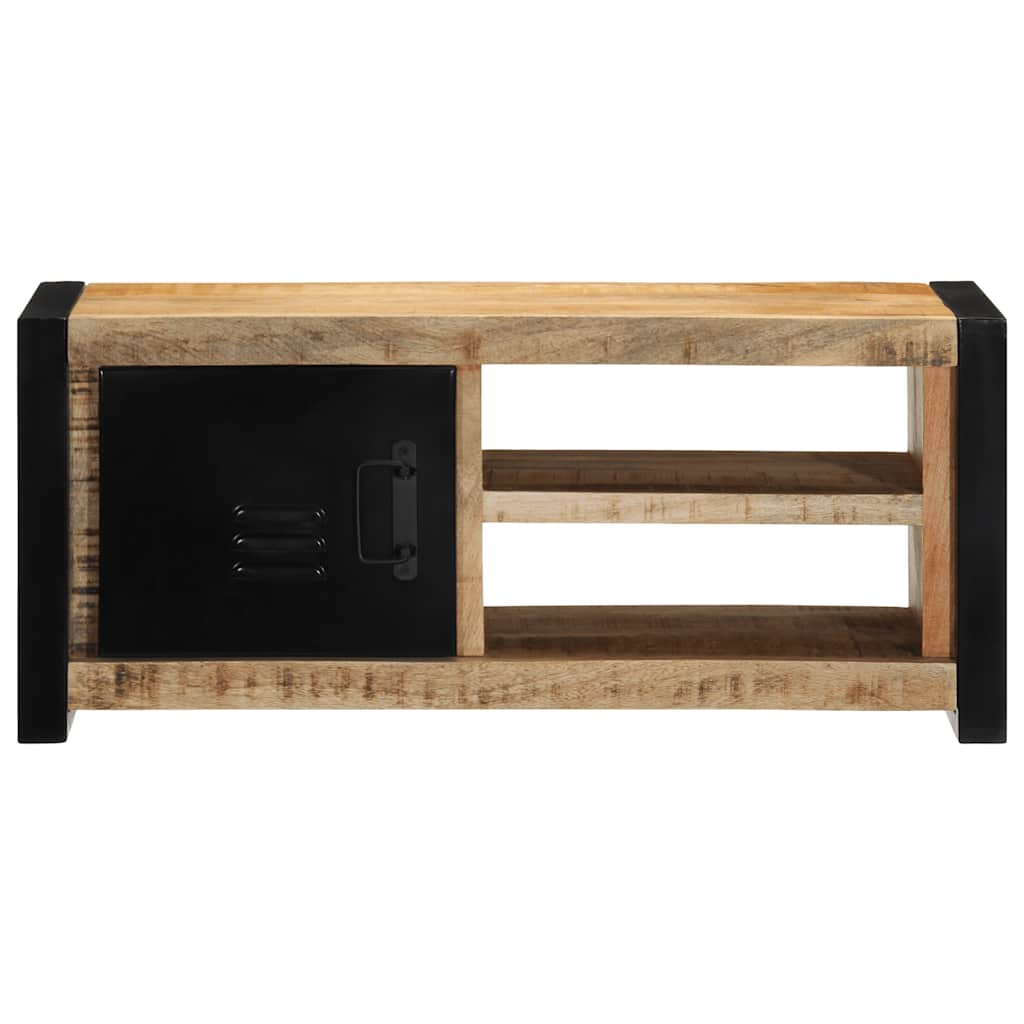 Dulap TV 80x30x35 cm lemn masiv de mango GartenMobel Dekor