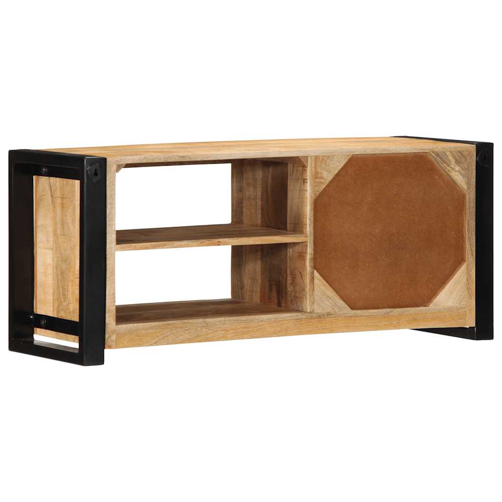 Dulap TV 80x30x35 cm lemn masiv de mango GartenMobel Dekor