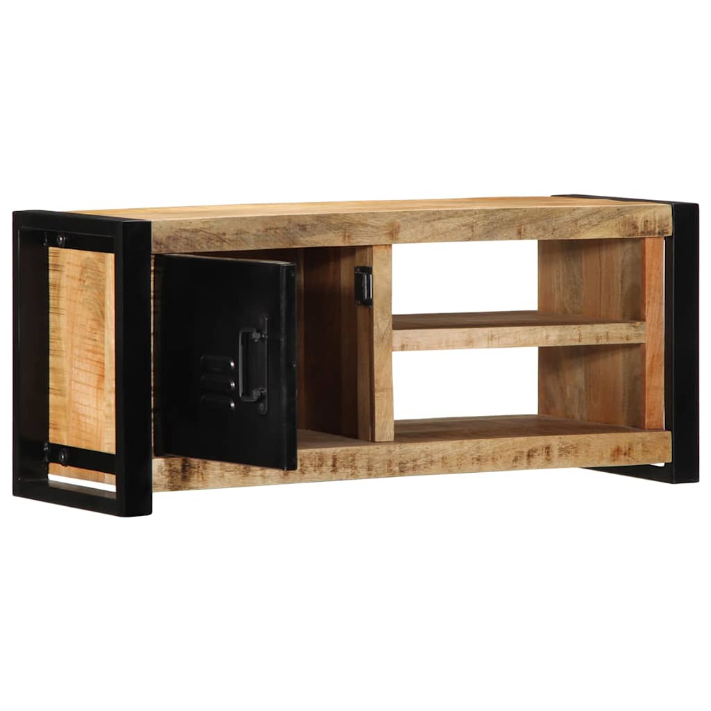 Dulap TV 80x30x35 cm lemn masiv de mango GartenMobel Dekor