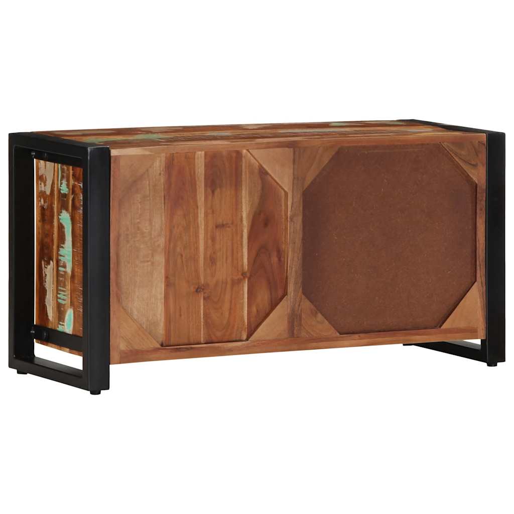 Dulap TV 80x30x40 cm lemn masiv recuperat GartenMobel Dekor