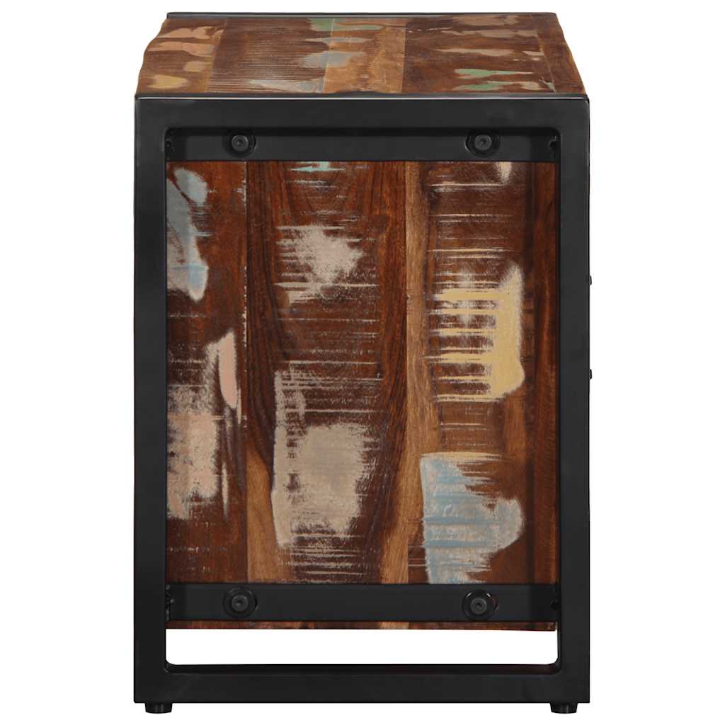 Dulap TV 80x30x40 cm lemn masiv recuperat GartenMobel Dekor