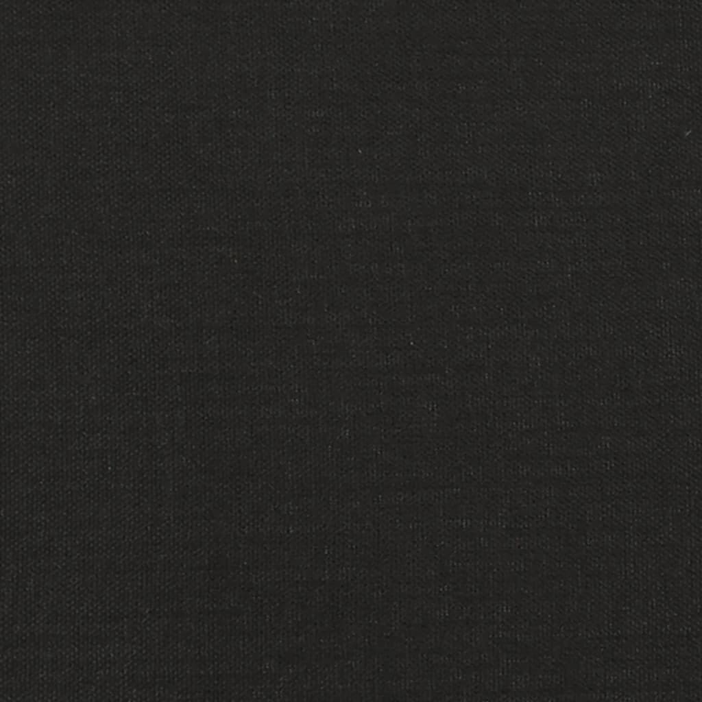 Scaun de relaxare, negru, material textil GartenMobel Dekor