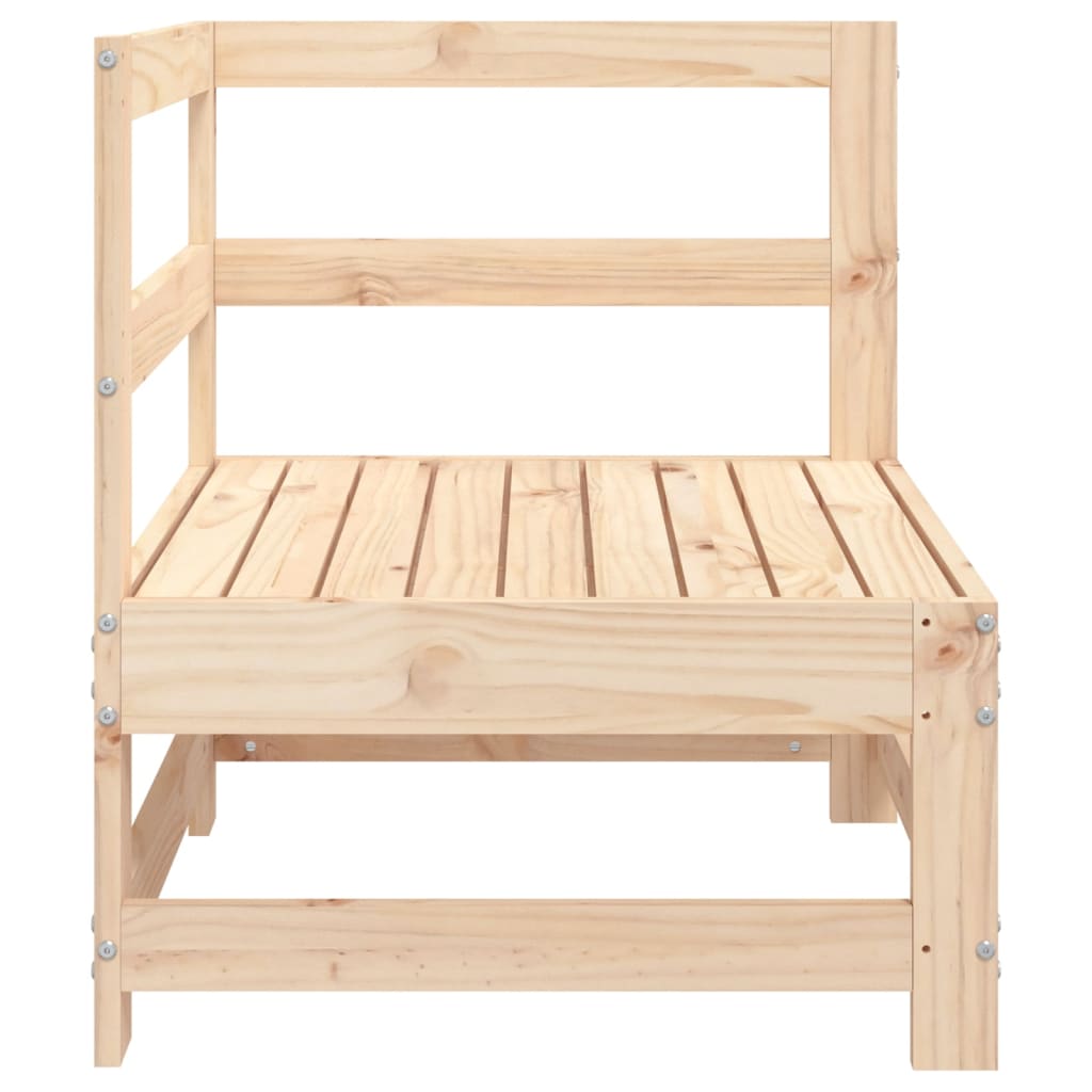 Canapea de colț pentru grădină, lemn masiv de pin GartenMobel Dekor