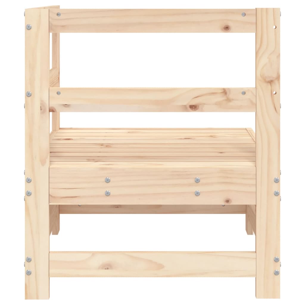 Canapea de colț pentru grădină, lemn masiv de pin GartenMobel Dekor