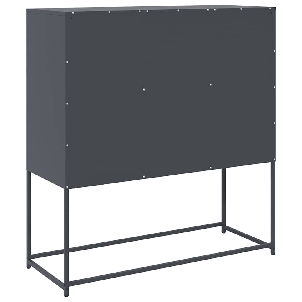 Dulap, antracit, 100,5x39x107 cm, oțel laminat la rece GartenMobel Dekor