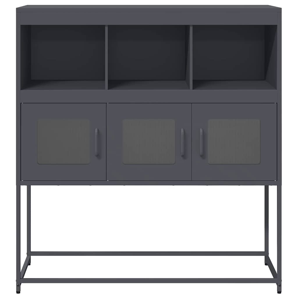 Dulap, antracit, 100,5x39x107 cm, oțel laminat la rece GartenMobel Dekor
