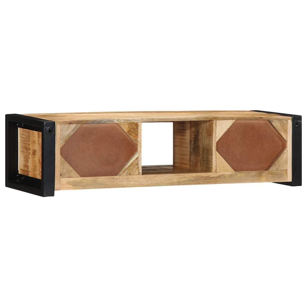 Dulap TV 100x30x25 cm lemn masiv de mango GartenMobel Dekor