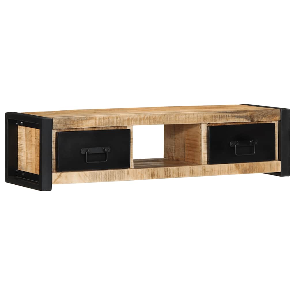 Dulap TV 100x30x25 cm lemn masiv de mango GartenMobel Dekor