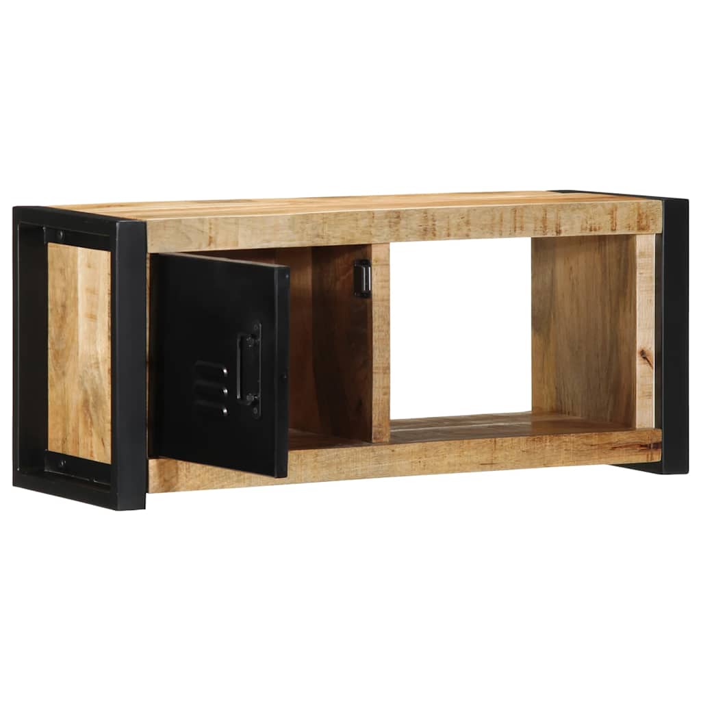 Dulap TV 80x30x35 cm lemn masiv de mango GartenMobel Dekor