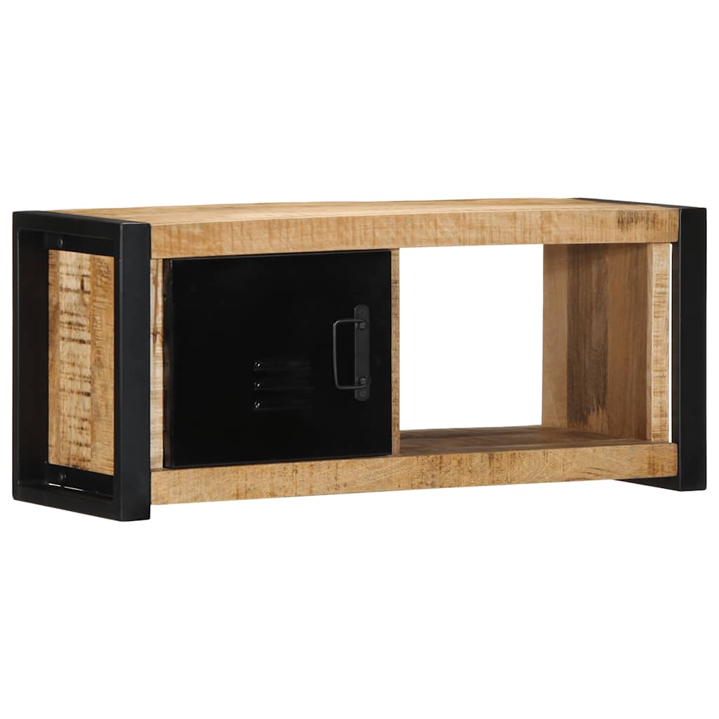 Dulap TV 80x30x35 cm lemn masiv de mango GartenMobel Dekor