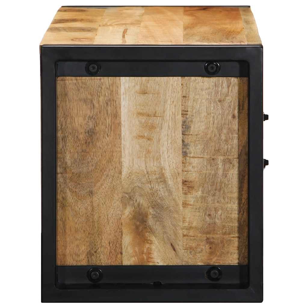 Dulap TV 80x30x35 cm lemn masiv de mango GartenMobel Dekor