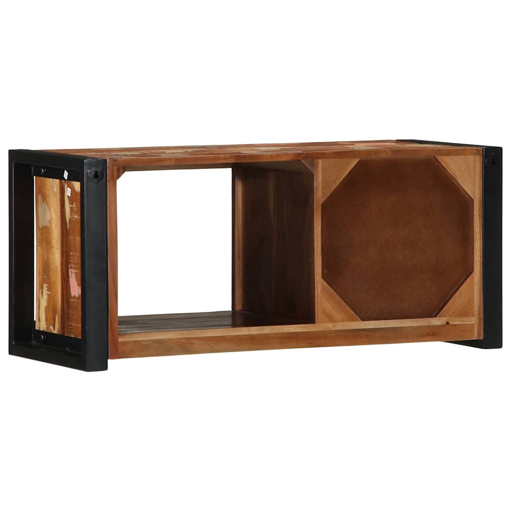 Dulap TV 80x30x35 cm lemn masiv recuperat GartenMobel Dekor