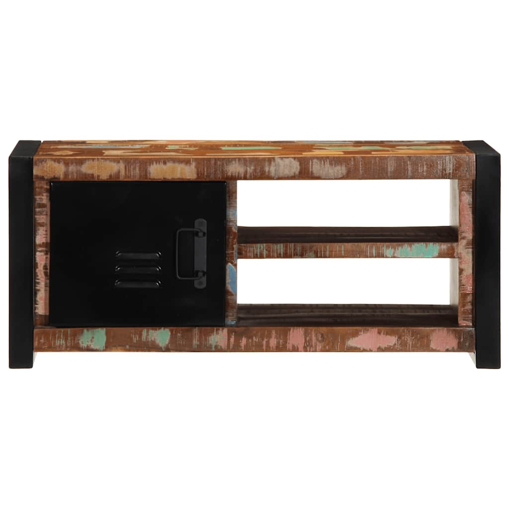 Dulap TV 80x30x35 cm lemn masiv recuperat GartenMobel Dekor