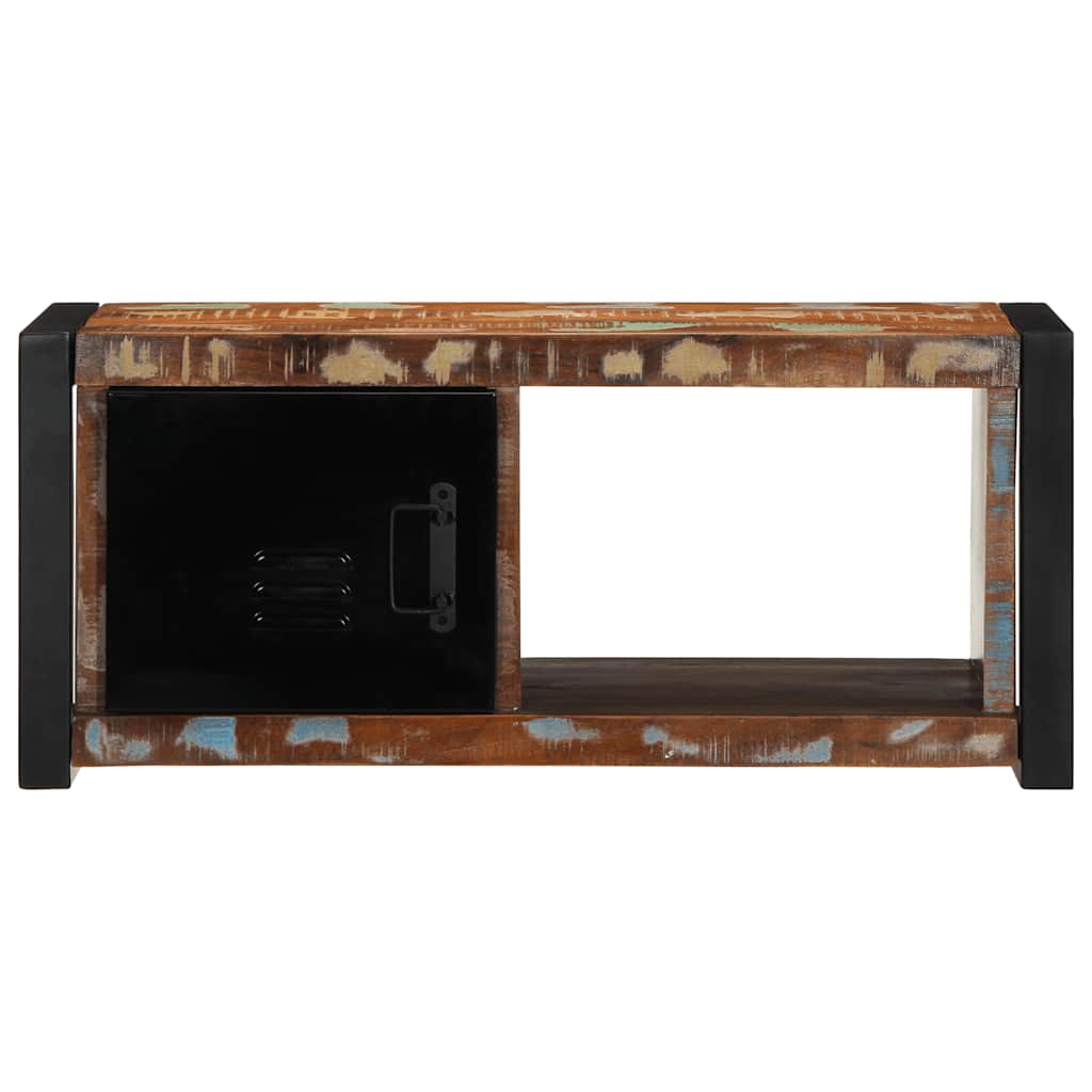 Dulap TV 80x30x35 cm lemn masiv recuperat GartenMobel Dekor