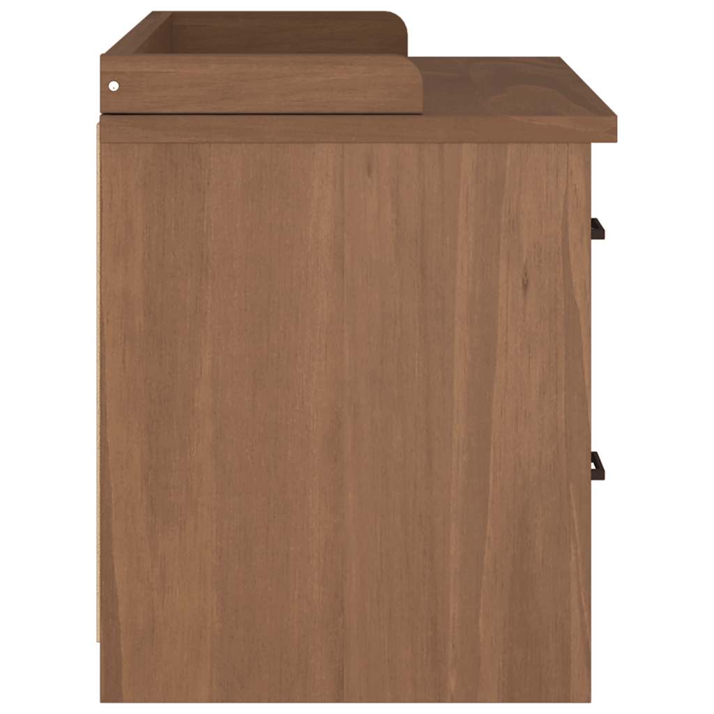 Bancă pentru hol „SANDNES” 87x40x50 cm din lemn masiv de pin GartenMobel Dekor