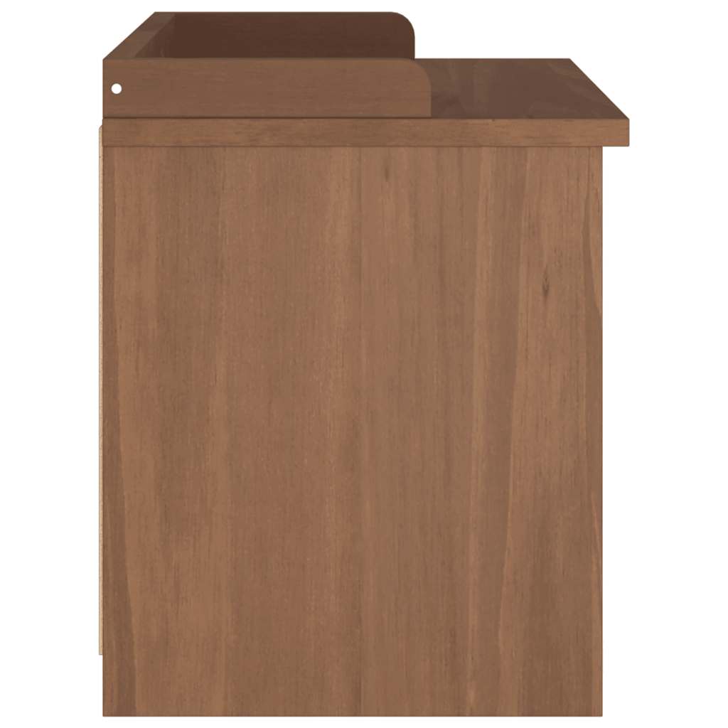 Bancă pentru hol „SANDNES” 87x40x50 cm din lemn masiv de pin GartenMobel Dekor