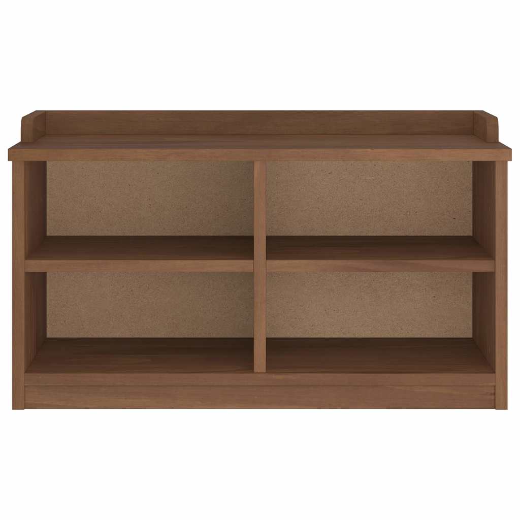 Bancă pentru hol „SANDNES” 87x40x50 cm din lemn masiv de pin GartenMobel Dekor