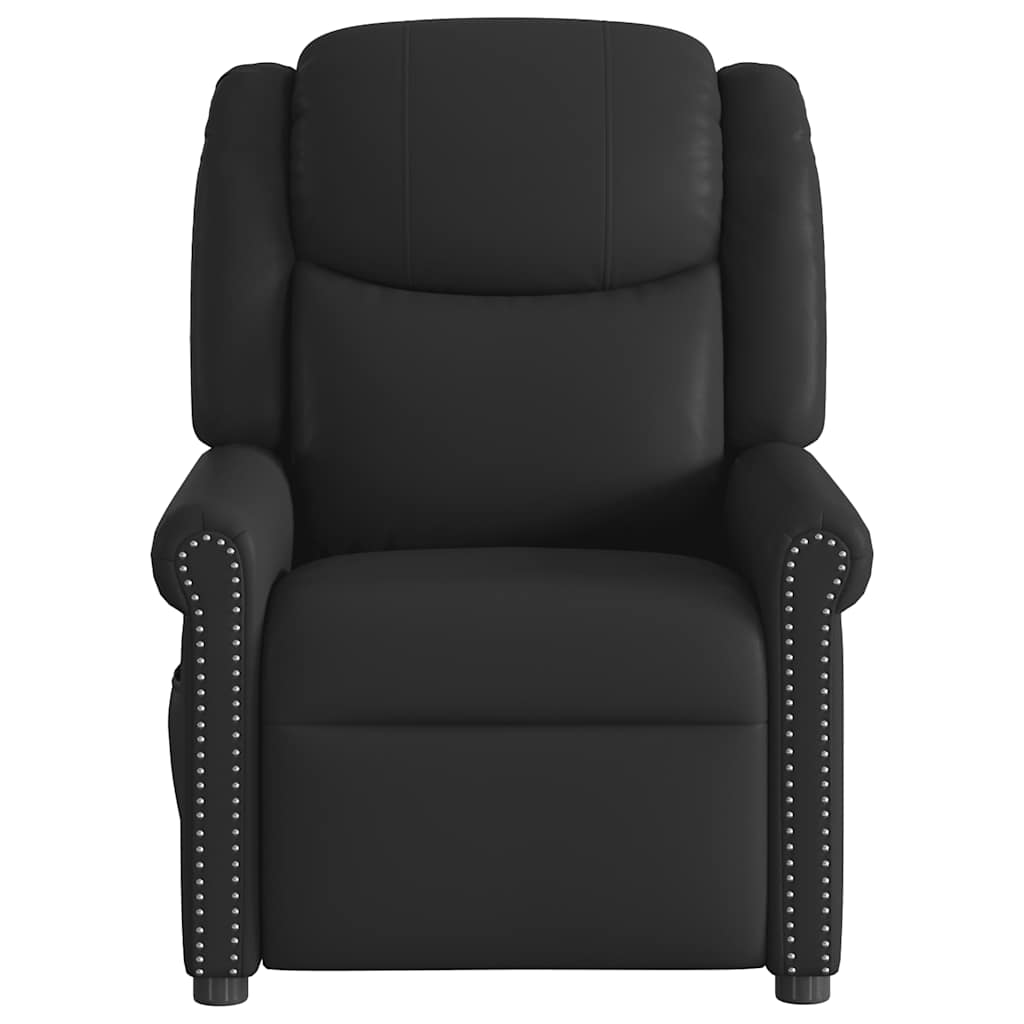 Scaun electric masaj pentru relaxare neagră lucioasă GartenMobel Dekor