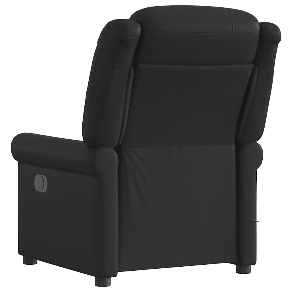 Scaun electric masaj pentru relaxare neagră lucioasă GartenMobel Dekor