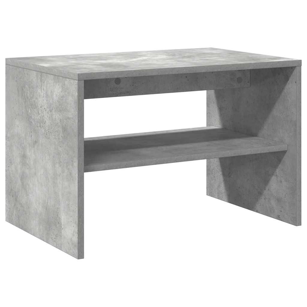 Dulap TV Beton Gri 60x40x40 cm Lemn prelucrat GartenMobel Dekor