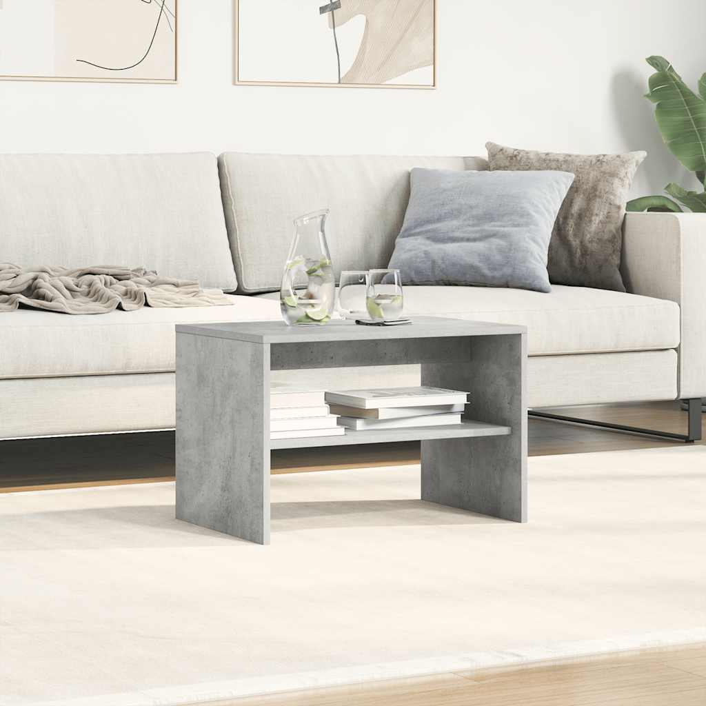 Dulap TV Beton Gri 60x40x40 cm Lemn prelucrat GartenMobel Dekor
