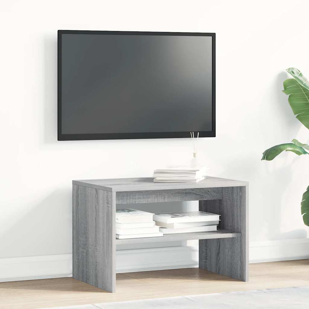 Dulap TV Gri Sonoma 60x40x40 cm lemn prelucrat GartenMobel Dekor
