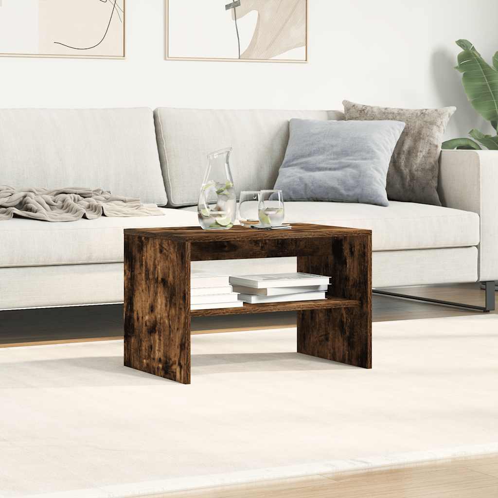 Dulap TV Stejar afumat 60x40x40 cm Lemn prelucrat GartenMobel Dekor