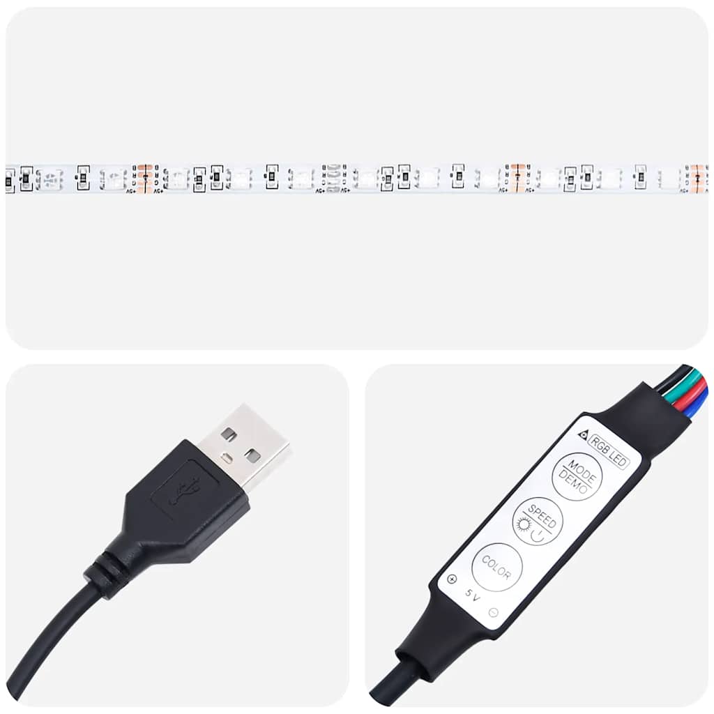 Noptiera cu lumini LED Gri Sonoma 38x34x50 cm GartenMobel Dekor