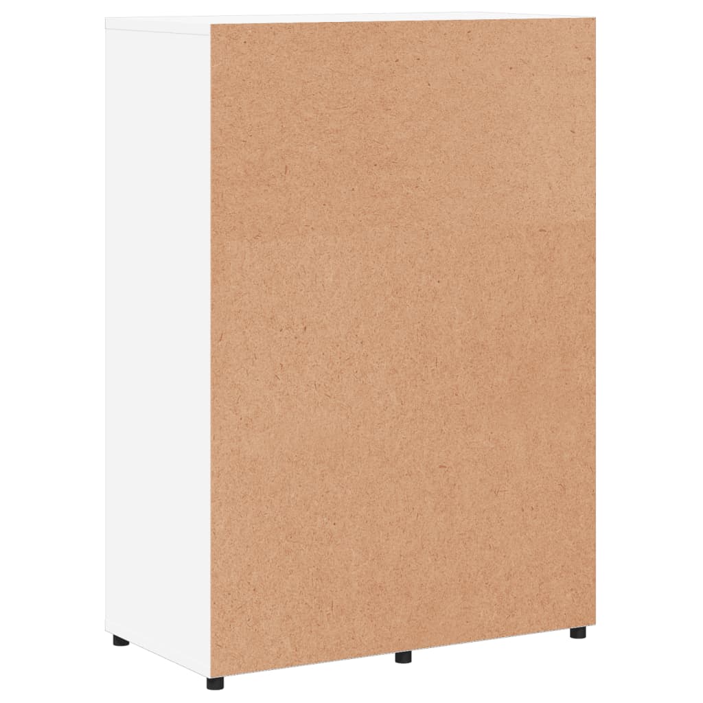 Dulapuri, 2 buc., alb, 60x31x84 cm, lemn prelucrat GartenMobel Dekor