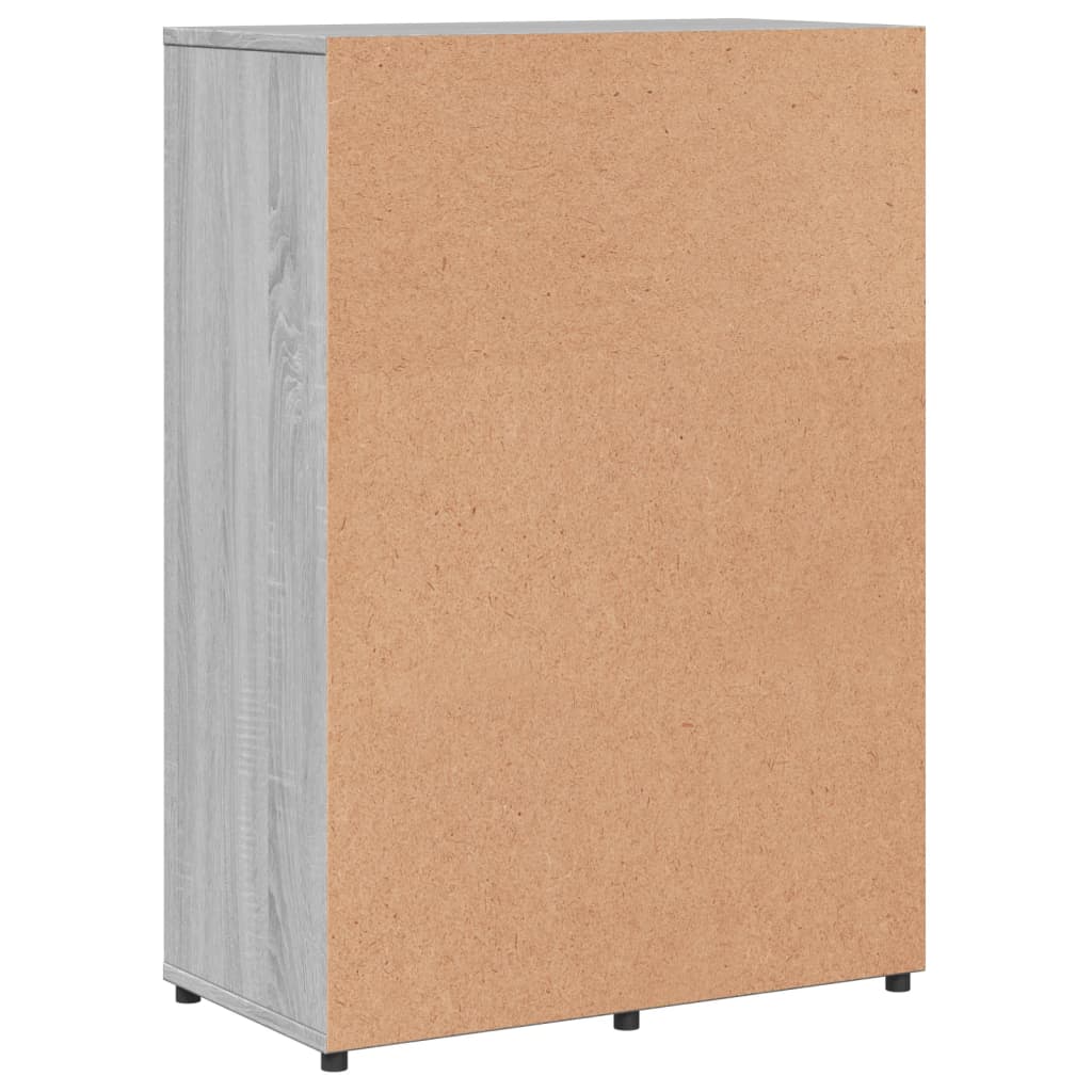 Dulapuri, 2 buc., gri sonoma, 60x31x84 cm, lemn prelucrat GartenMobel Dekor