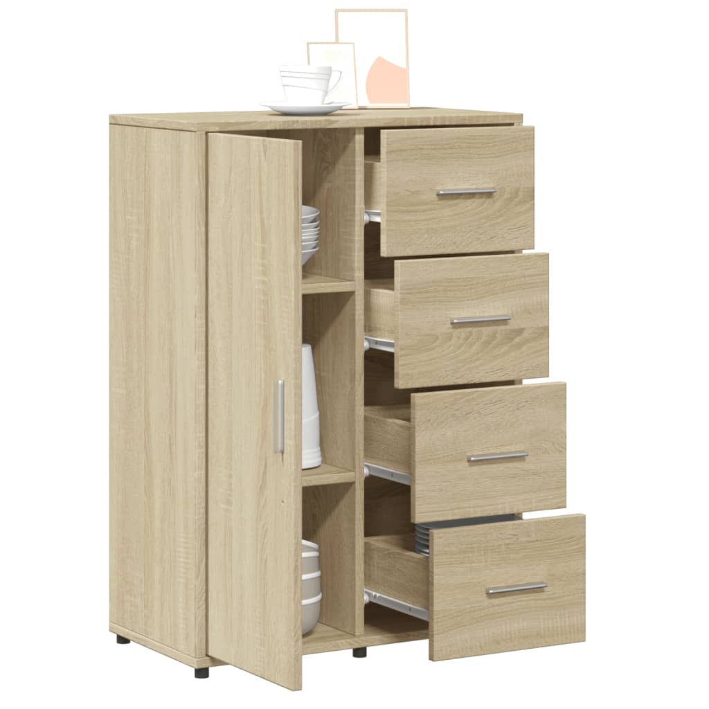Dulapuri, 2 buc., stejar sonoma, 60x31x84 cm, lemn prelucrat GartenMobel Dekor