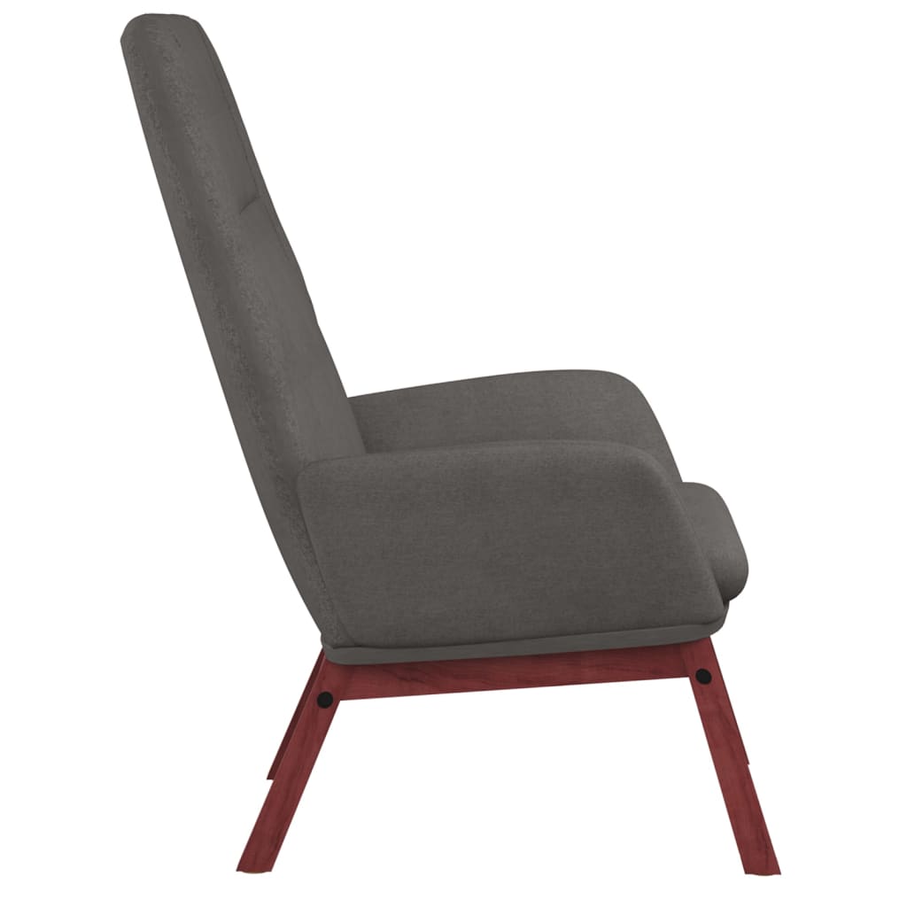 Scaun de relaxare, gri deschis, material textil GartenMobel Dekor