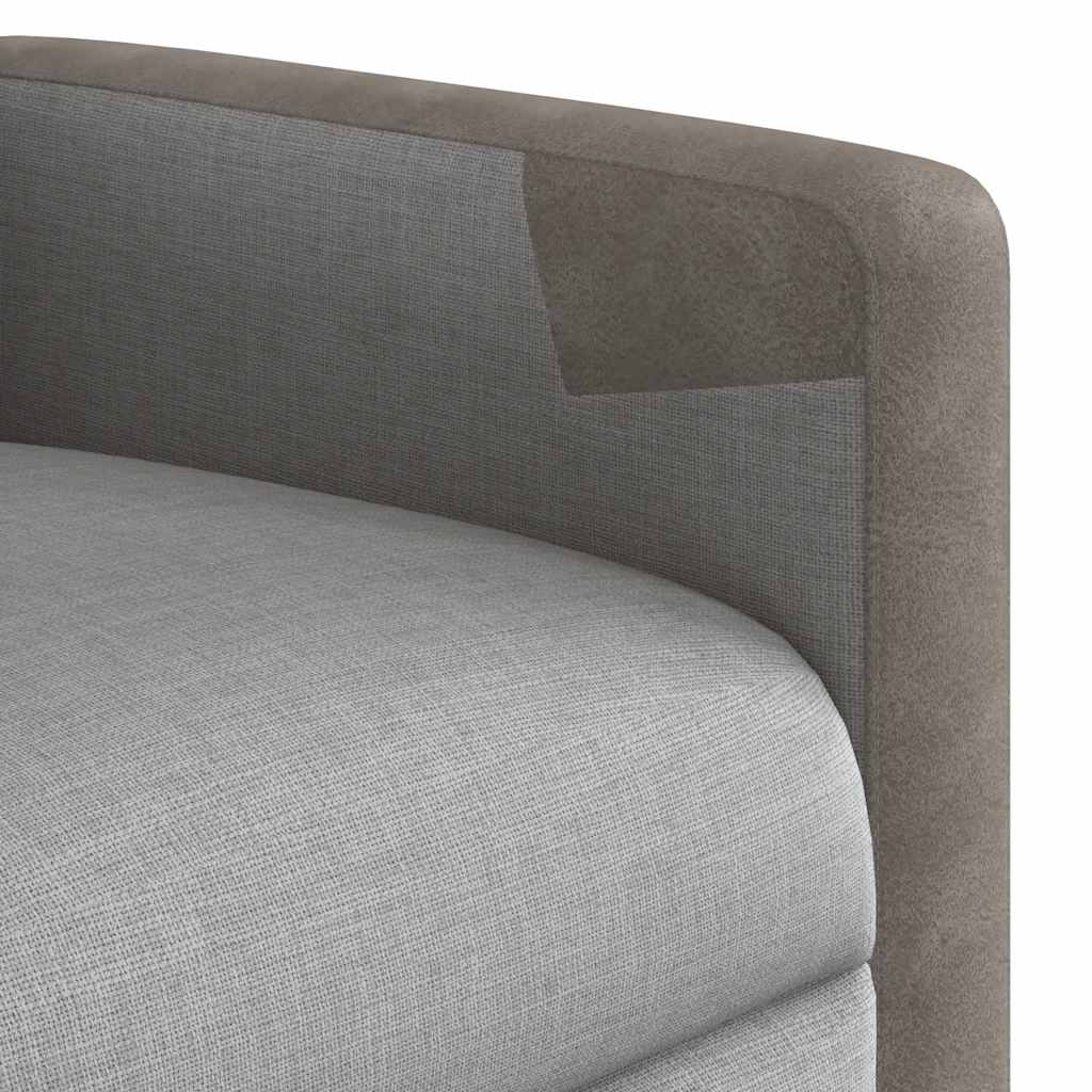 Scaun reclinabil electric Cloud Grey Fabric GartenMobel Dekor