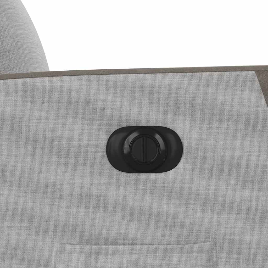 Scaun reclinabil electric Cloud Grey Fabric GartenMobel Dekor